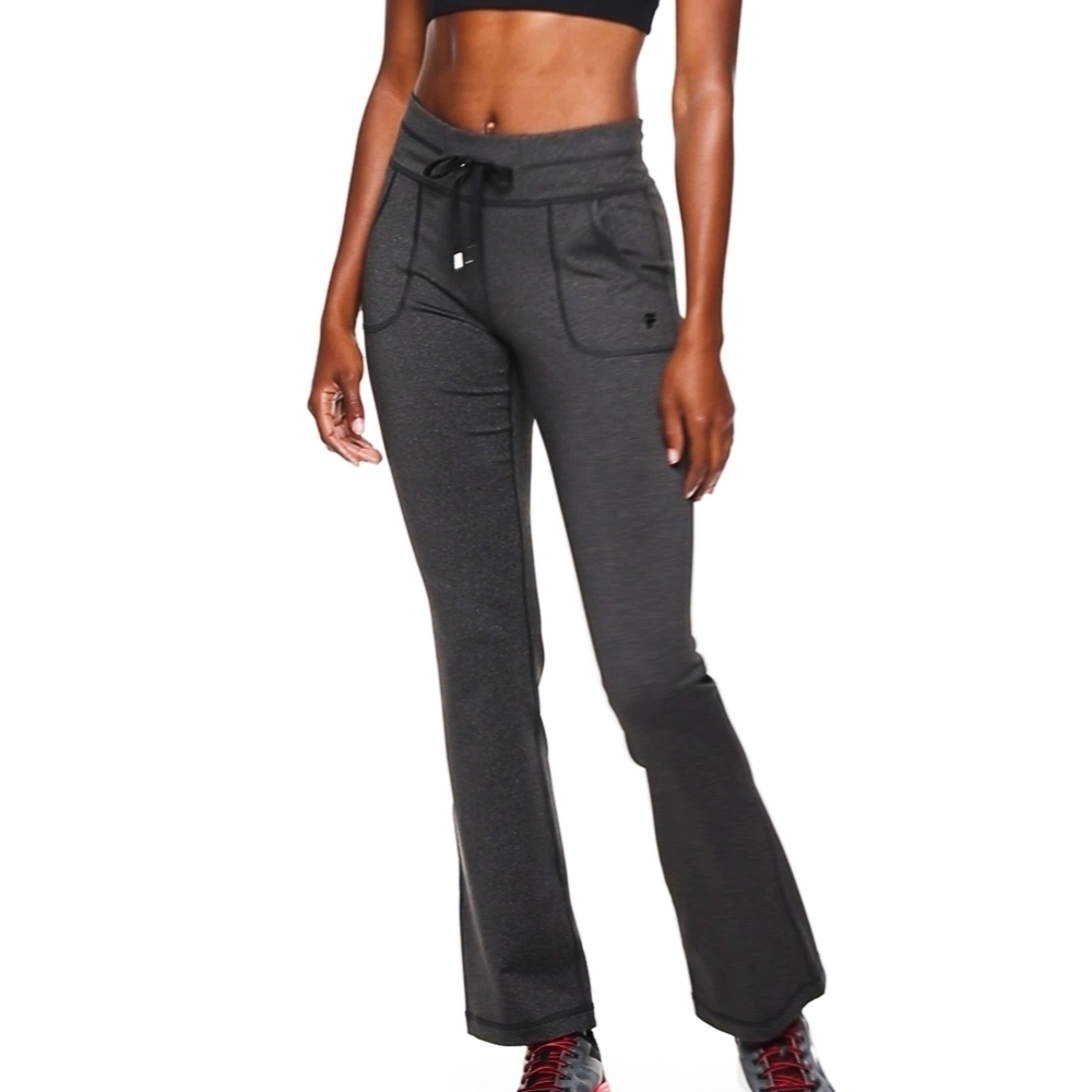Fila Women's Dark Gray Boot Cut Sweatpants